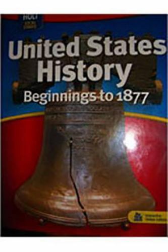 Holt Mcdougal United States History Beginnings To 1877 C 2009 Ser United States Beginnings To 1877 By Deborah Gray White And William Deverell 2009 Hardcover Student Edition For Sale Online Ebay