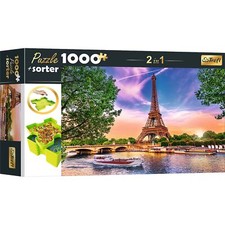 Trefl Red 1000 Piece Puzzle & Sorter - Sunset...