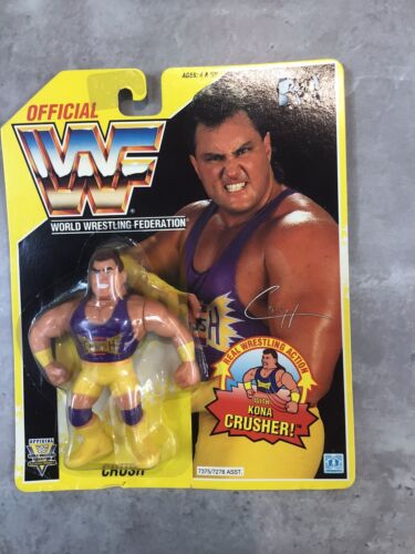 WWF WWE MOC Hasbro CRUSH Series 7 **READ DESCRIPTI...