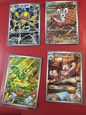 Pokémon TCG Lot 4 Illustration Rare Cards BLK WHT Snivy Gurdurr 117 152 87 126/