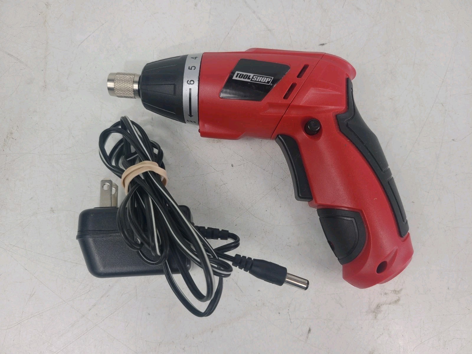 TOOL SHOP CORDLESS SCREWDRIVER 241-1381 (TESTED)
