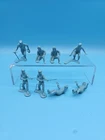Vintage Marx Arctic Explorer Powder Blue Scientists 8 Fig Lot