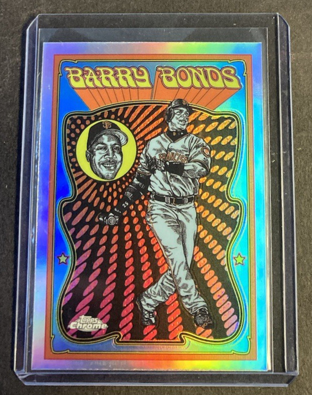 2025 Topps Chrome Barry Bonds Ultra Violet All-Stars SSP #UV-13