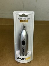 CONAIR MAN Nose Ear Hair Compact BATTERY Rinseable Stainless Steel Blade Trimmer