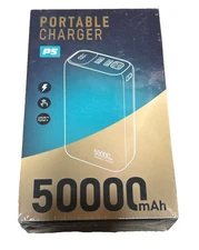 P5 Portable Charger 50000mAh Power Bank 22.5 Fast Charging External Battery Pack