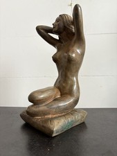 Rolex Pierre Chenet Statue Femme Type2 Store Display Bronze Vintage Object JP