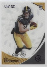 2021 Panini Chronicles Clear Vision Rookies Purple 44/49 Pat Freiermuth qc6