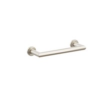 Emtek 28105TDUS15 Towel Bar 9", Step Disk Rosette, Satin Nickel