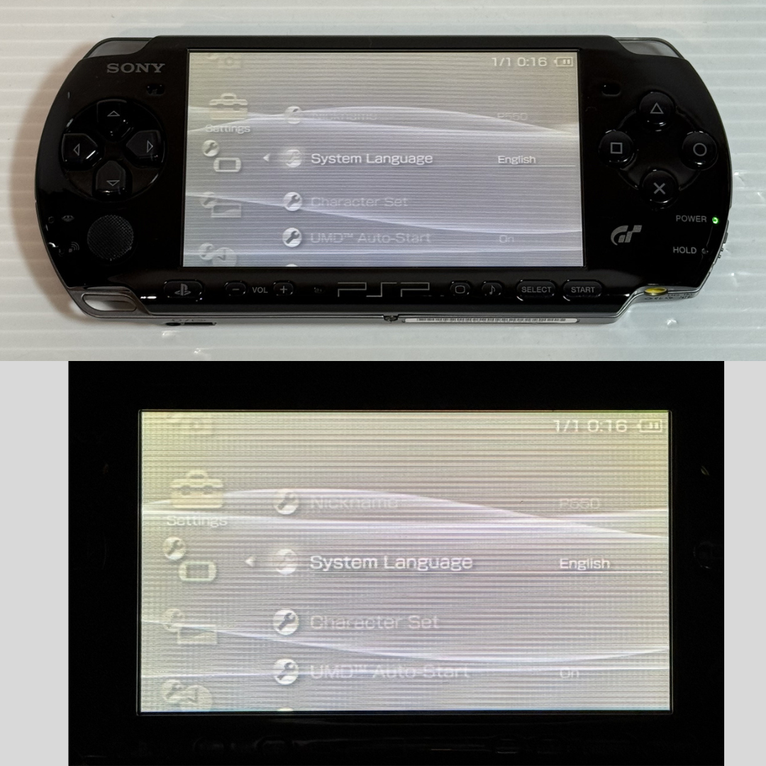 Sony PSP-3000 Console Gran Turismo Limited Region free w/Pouch etc