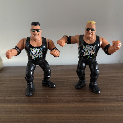 WWF/WWE Hasbro Nasty Boys Knobbs and Sags Action F...