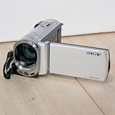 Sony DCR-SX44 4 GB Camcorder Silver PARTS/REPAIR AS IS