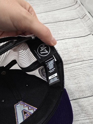 '47 Brand Arizona Diamondbacks Baseball Hat Cap Trucker Mesh. Worn Once - Picture 9 of 9
