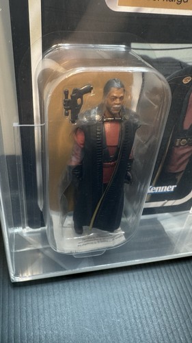 2021 Star Wars Vintage Collection VC185 Greef Karga AFA 9.0 Graded MOC - Afbeelding 3 van 11
