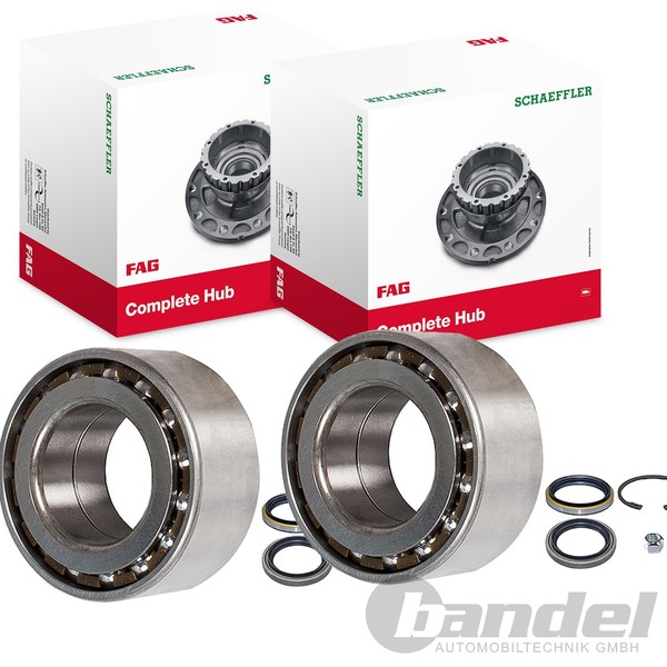 2X FAG RADLAGER-SATZ Vorne Passend FÜR Mitsubishi Carisma Colt Lancer Pajero-image