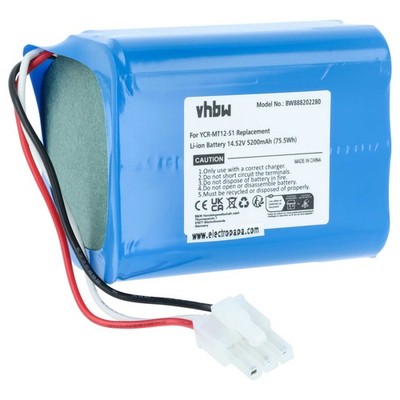 Akku für Miele Scout RX3 RX2 5200mAh 14,52V