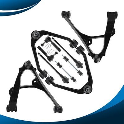 10pc Front Lower Upper Control Arm Kit for 2000 - 2006 Chevy Tahoe GMC Yukon