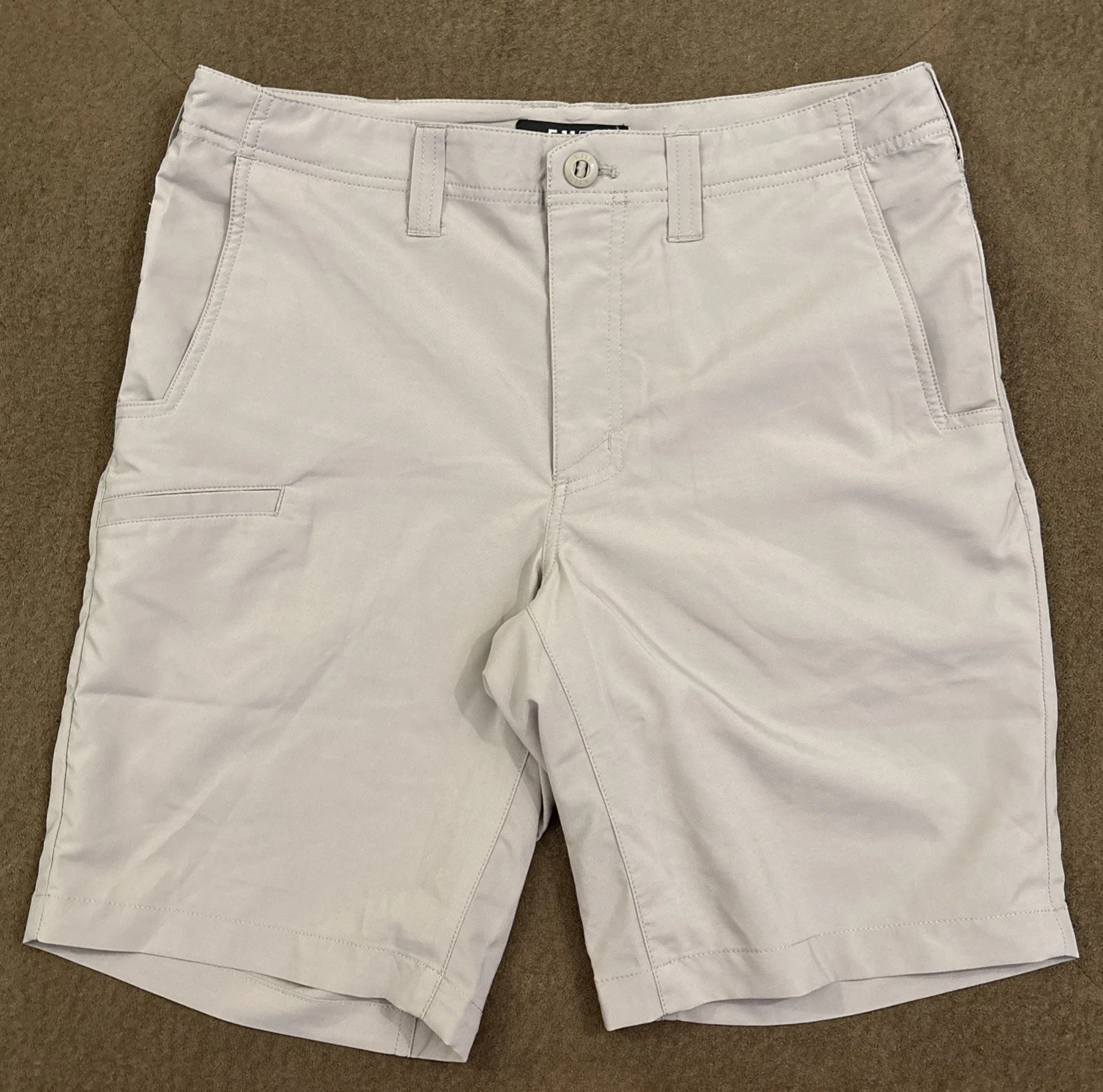 5.11 TACTICAL Mens Badlands Tan 10” Dart Performance Outdoor Hiking Shorts 33