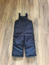 Jumping Beans Black Insulated Snow Bibs Ski Pants Toddler Boys Girls Size 3T