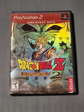 Retro Playstation 2 PS2 Dragonball Z Budokai 2 Greatest Hits - Mint Disc Tested