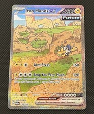 Pokémon TCG Iron Hands ex Special Illustration Rare Paradox Rift 248/182 NM on eBay