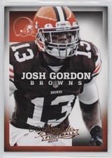 2013 Panini Absolute Retail Josh Gordon #25 2i2