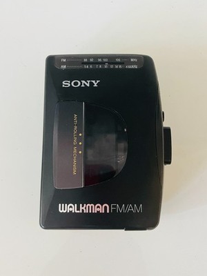 Sony Walkman WM-FX10 AM/FM Audiokassette & Radio FUNKTIONIERT neuer Antriebsriemen