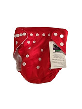 Monka Dunk Mario Bros Super Mushroom Pocket Diaper Cover Adjustable Snaps