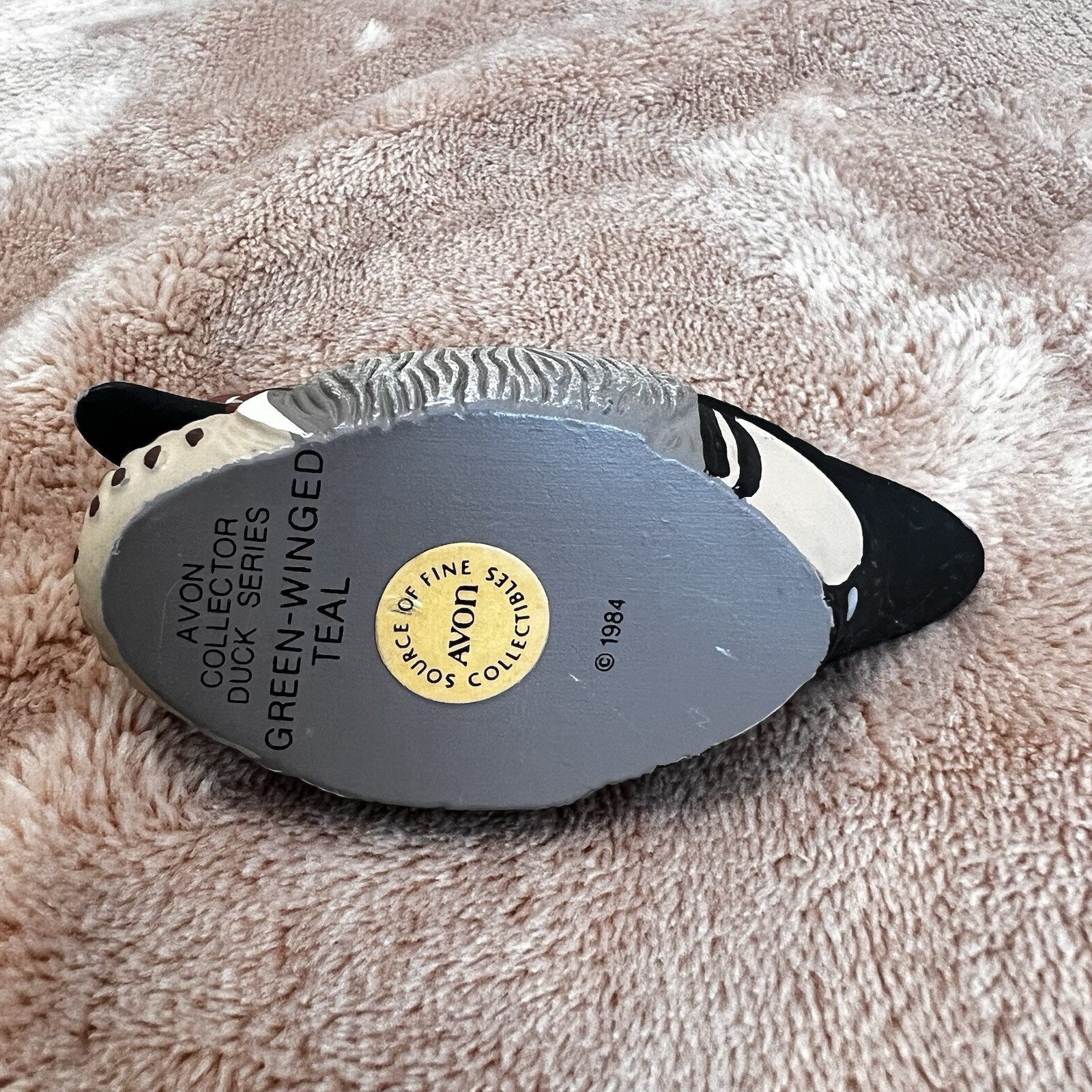 Avon Collector Duck Series 1984–Set of 6Vintage Figurines•Mallard Wood Duck+More