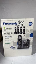 Panasonic KX-TG155SK DECT 6.0 Link-To-Cell Cordless Handset - 5 Handsets -