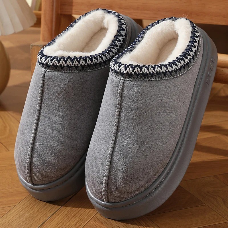 For Men & Women &ndash; Cozy Non-slip Indoor House Shoes