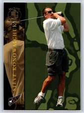 2002-03 Be a Player Signature Series Steve Konowalchuk Golf Insert #GS-88
