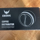 KNODOS Espresso Distribution Tool 58mm Maple Coffee Distributor Leveler
