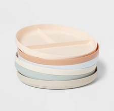 Pillowfort Divided Plates 6 Pack