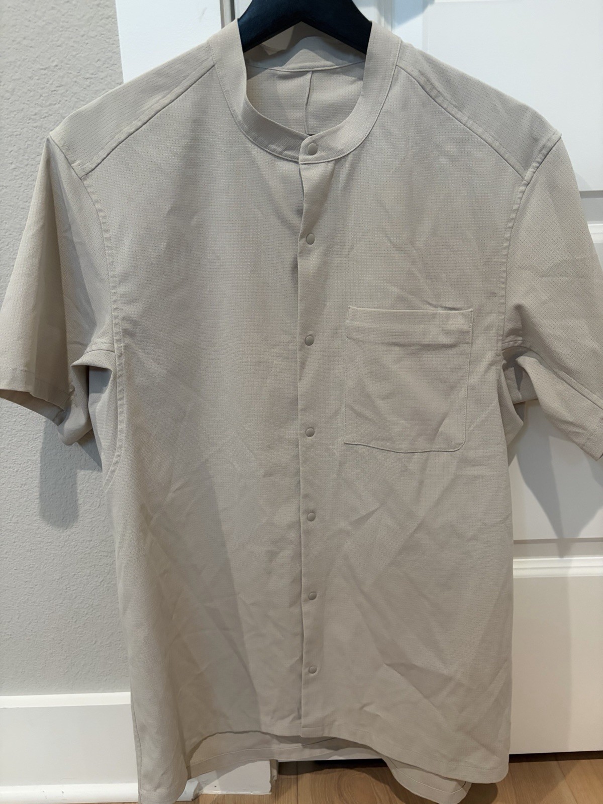 Lululemon Airing Easy Button Down Collared Shirt … - image 1