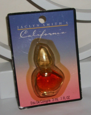 Jaclyn Smith's CALIFORNIA 3ml Eau de Cologne .10 oz Mini Splash New