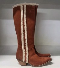 Dingo Western Boot Brown Womens Size 7M READ DESCRIPTION