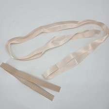 Ballet Pink Ribbon and Nude Elastic for Pointe/Ballet Shoes fr Kinney Dancewear
