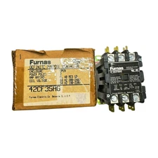 Furnas 42CF35AG Contactor, 3-Pole, 50A, Coil 190-220V 50Hz, 208-240V 60Hz