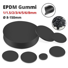 EPDM Tarcze gumowe Okrągła płyta Gumowe tarcze Podkładka Grubość 1mm-8mm Ø 8mm-150mm
