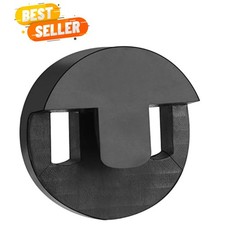Quality Tourte Style Cello Mute in Black - Lightweight  Effective Noise Control
