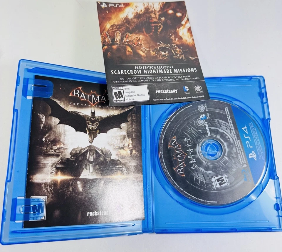 Batman: Arkham Knight (PlayStation 4, 2015)   Complete With Manual ML415 - Image 2 of 3