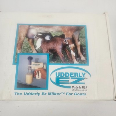 Udderly EZ Goat Colostrum Milker Kit Perfect for Milking at Home