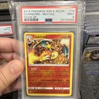 Charizard 14/181 Reverse Holo Rare Pokémon 2019 S&M Team Up PSA 9 MINT