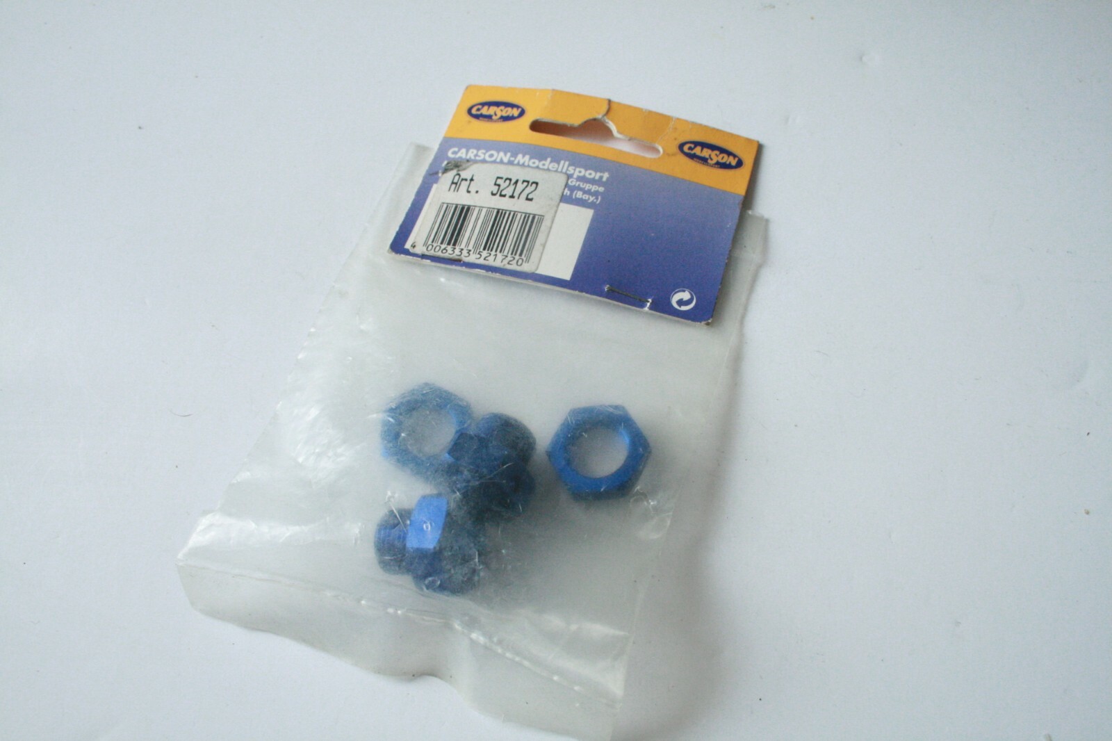 Carson 17mm Hex Hubs + Nuts (Pair) - 52172