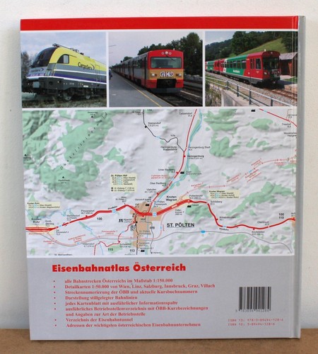 Eisenbahnatlas Österreich (Railway Atlas Austria) 2005 Schweers + Wall - Picture 2 of 7