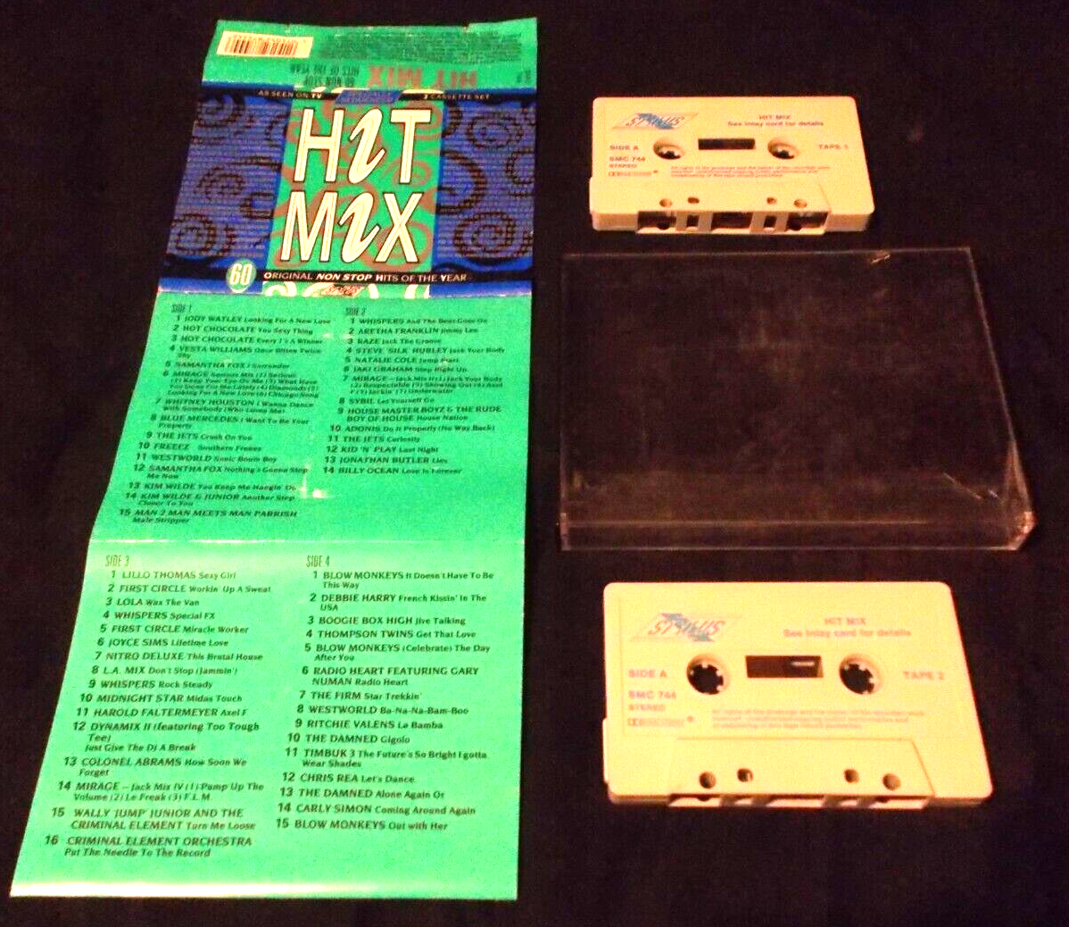 Hit Mix Double Record Set 60 Non Stop Hits 80s Music Album