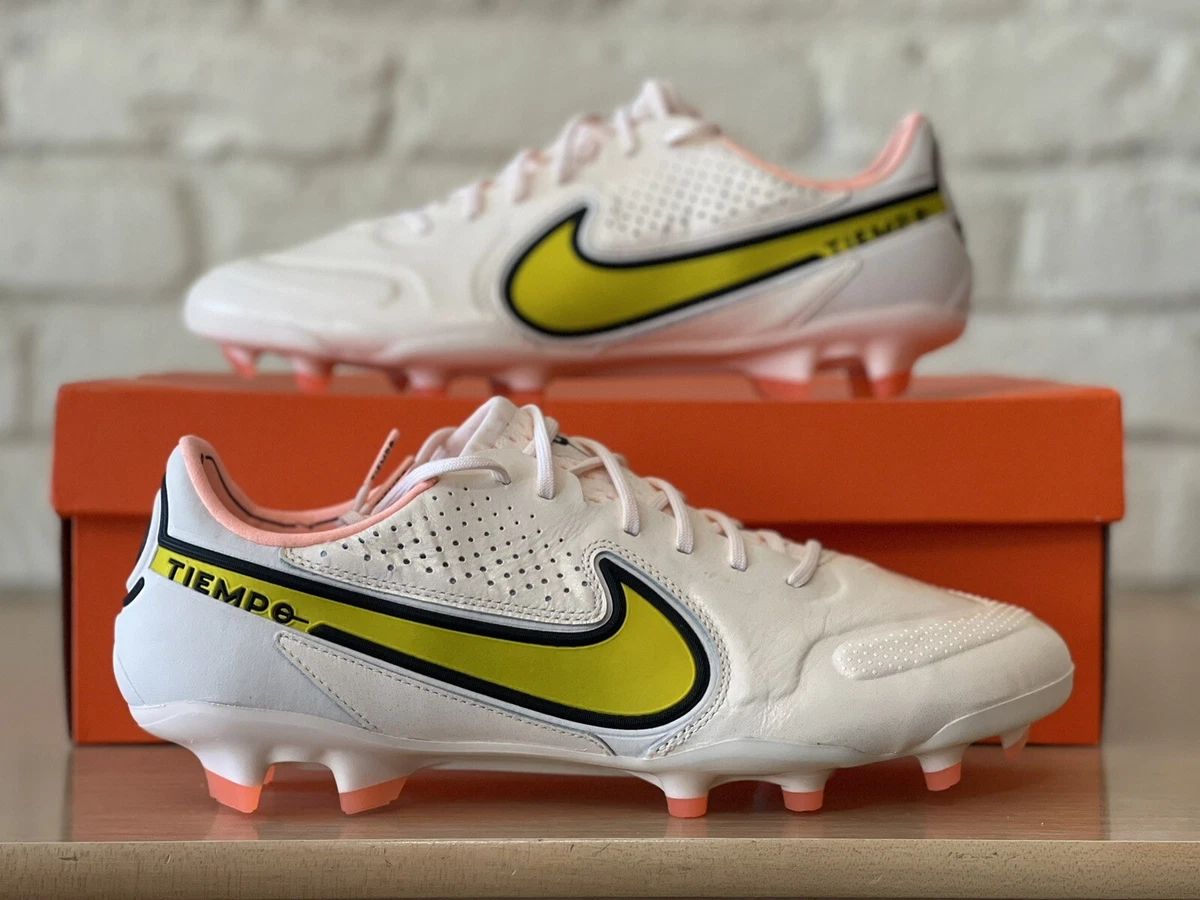 Nike Tiempo Legend 9 Elite FG Guava Ice Yellow Strike for Sale