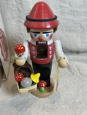 New in Box - Steinbach Mushroom Picker - Chubby Size Nutcracker