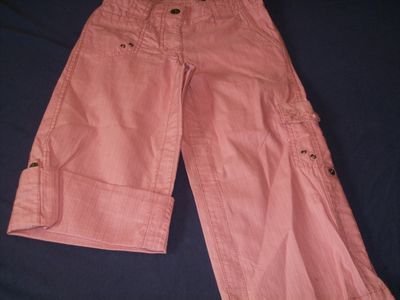 Mexx great pink trousers var. leg length size 122 or 128 NEW