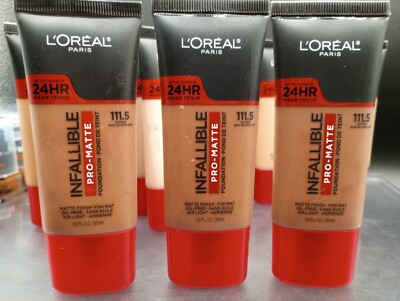 (3 Pk) L'Oreal Infallible Pro-Matte 24Hr Foundation -1.0 Fl Oz ~ Pick Your Shade